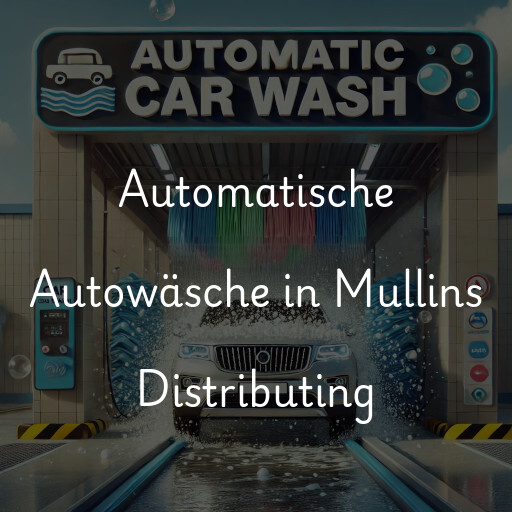 Automatische Autowäsche in Mullins Distributing