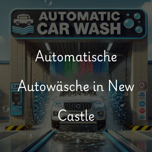 Automatische Autowäsche in New Castle