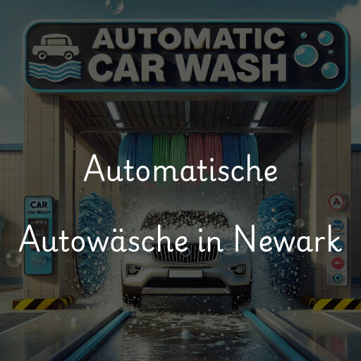 Automatische Autowäsche in Newark