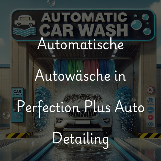 Automatische Autowäsche in Perfection Plus Auto Detailing