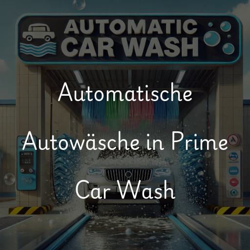 Automatische Autowäsche in Prime Car Wash