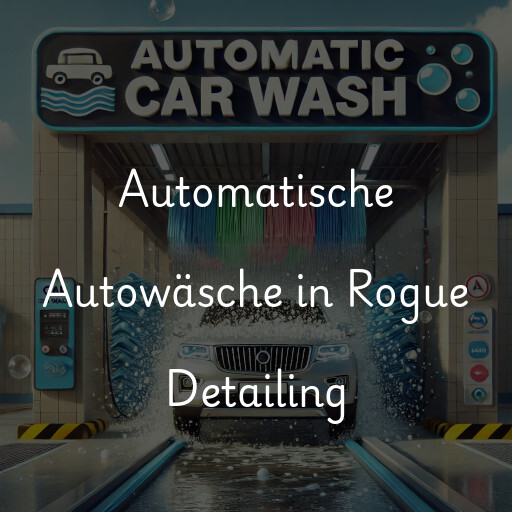 Automatische Autowäsche in Rogue Detailing