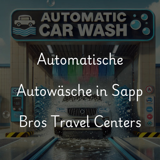 Automatische Autowäsche in Sapp Bros Travel Centers