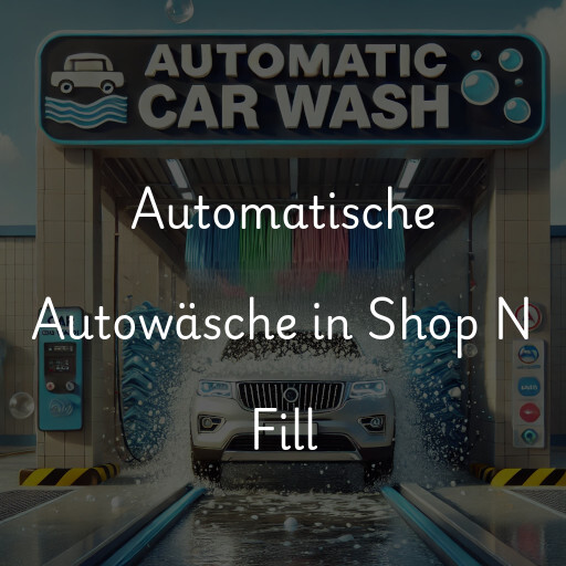 Automatische Autowäsche in Shop N Fill