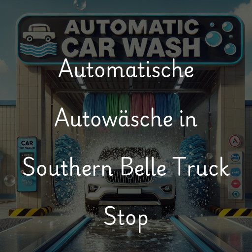 Automatische Autowäsche in Southern Belle Truck Stop