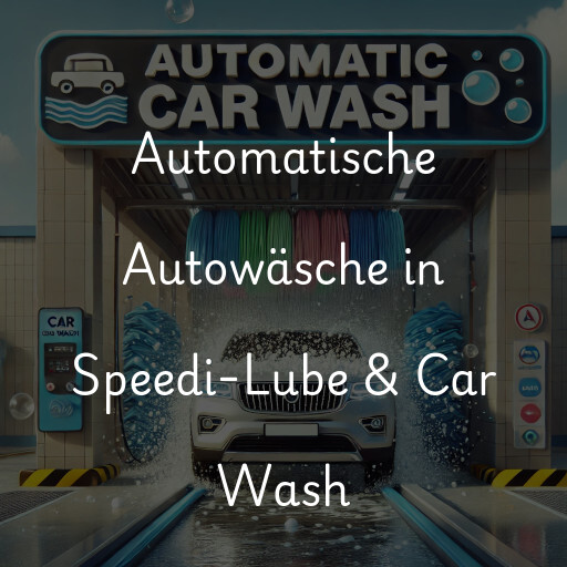 Automatische Autowäsche in Speedi-Lube & Car Wash