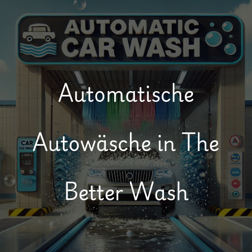 Lavado de autos en The Better Wash