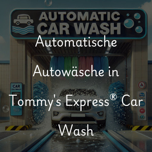 Automatische Autowäsche in Tommy's Express® Car Wash