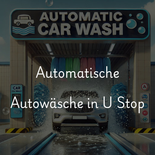 Automatische Autowäsche in U Stop