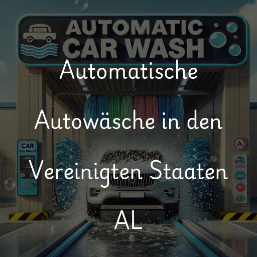 Automatische Autowäsche in den Vereinigten Staaten AL