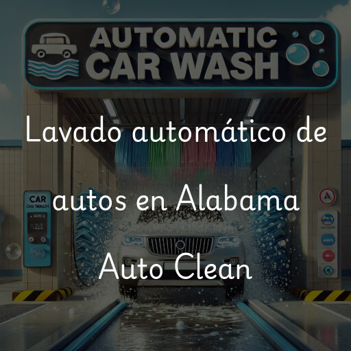 Lavado automático de autos en Alabama Auto Clean