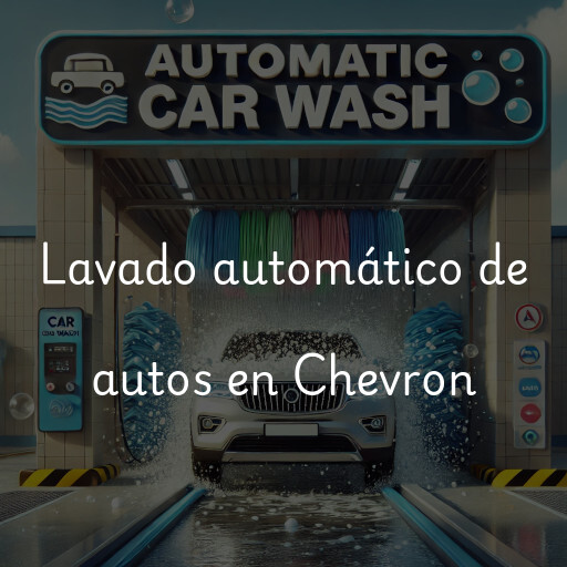 Lavado automático de autos en Chevron