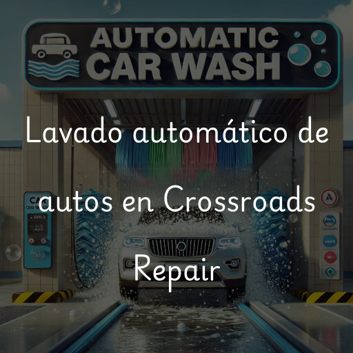 Lavado automático de autos en Crossroads Repair