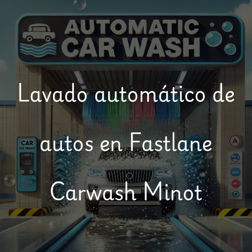 Lavado automático de autos en Fastlane Carwash Minot