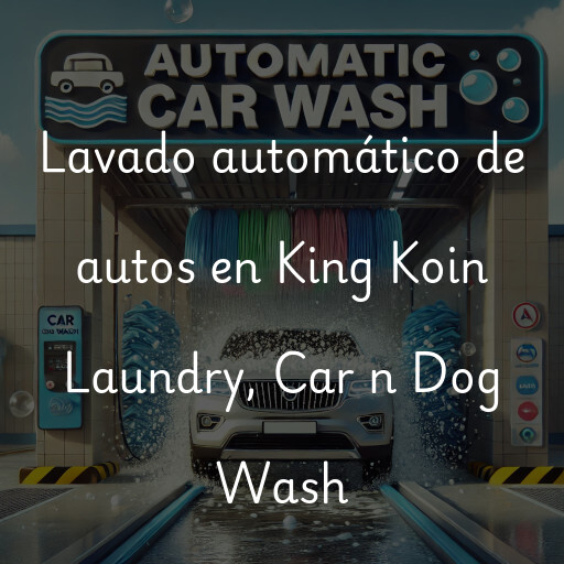 Lavado automático de autos en King Koin Laundry, Car n Dog Wash