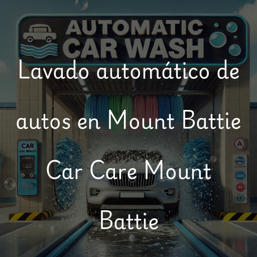 Lavado automático de autos en Mount Battie Car Care Mount Battie