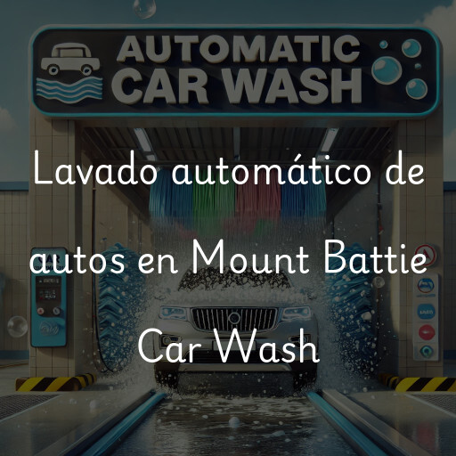 Lavado automático de autos en Mount Battie Car Wash