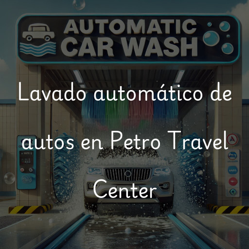 Lavado automático de autos en Petro Travel Center