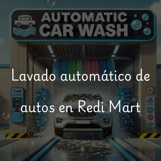 Lavado automático de autos en Redi Mart