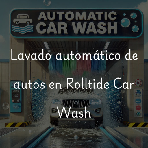 Lavado automático de autos en Rolltide Car Wash