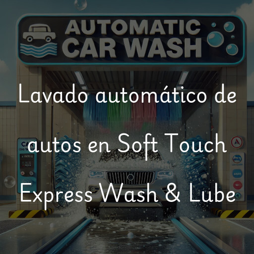 Lavado automático de autos en Soft Touch Express Wash & Lube