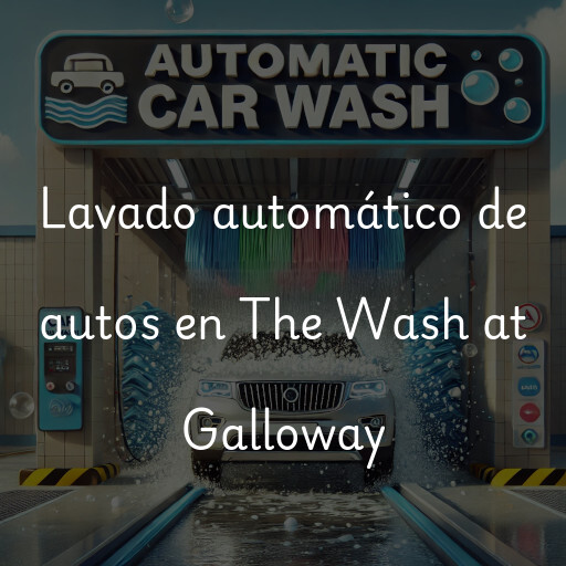 Lavado automático de autos en The Wash at Galloway