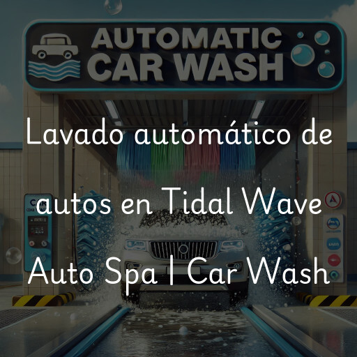 Lavado automático de autos en Tidal Wave Auto Spa | Car Wash