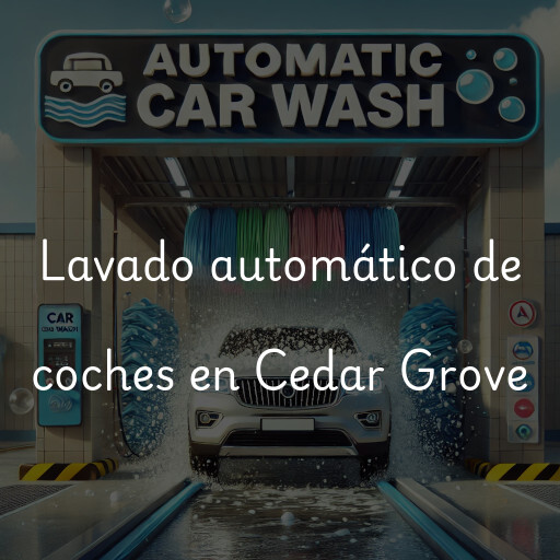 Lavado automático de coches en Cedar Grove