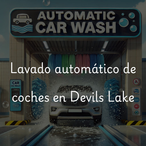 Lavado automático de coches en Devils Lake