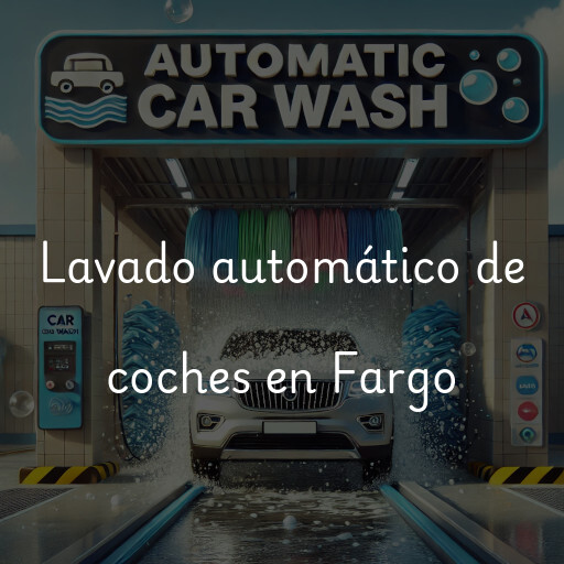 Lavado automático de coches en Fargo