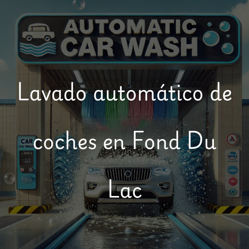 Lavado automático de coches en Fond Du Lac