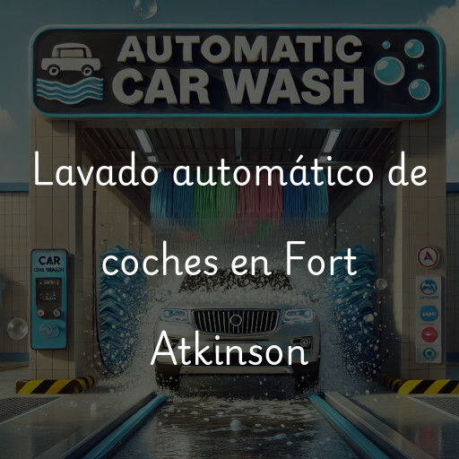 Lavado automático de coches en Fort Atkinson