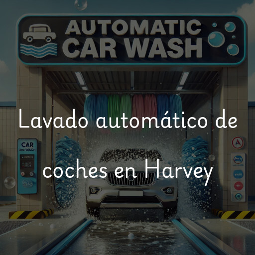 Lavado automático de coches en Harvey