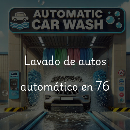 Lavado de autos en 76