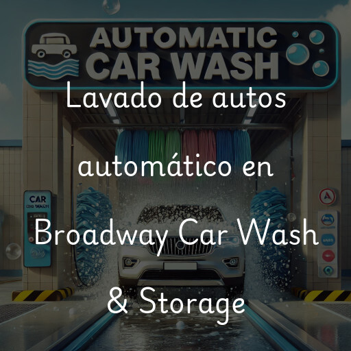 Lavado de autos en Broadway Car Wash & Storage