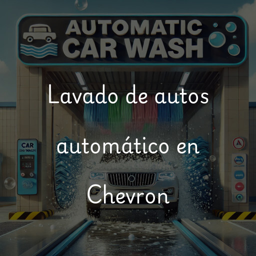 Lavado de autos en Chevron