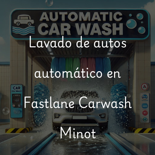 Lavado de autos en Fastlane Carwash Minot