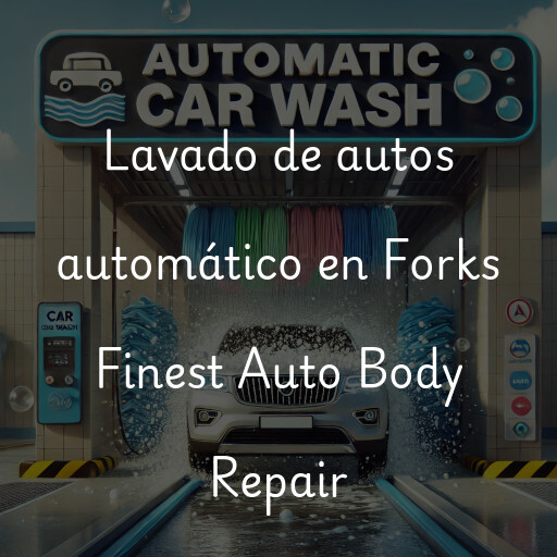 Lavado de autos en Forks Finest Auto Body Repair