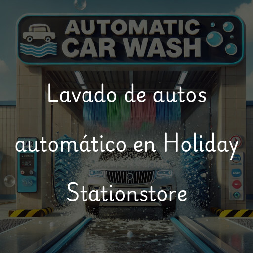 Lavado de autos en Holiday Stationstore