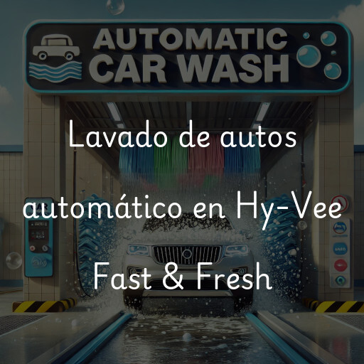 Lavado de autos en Hy-Vee Fast & Fresh