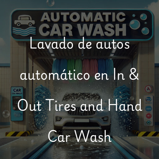 Lavado de autos en In & Out Tires and Hand Car Wash