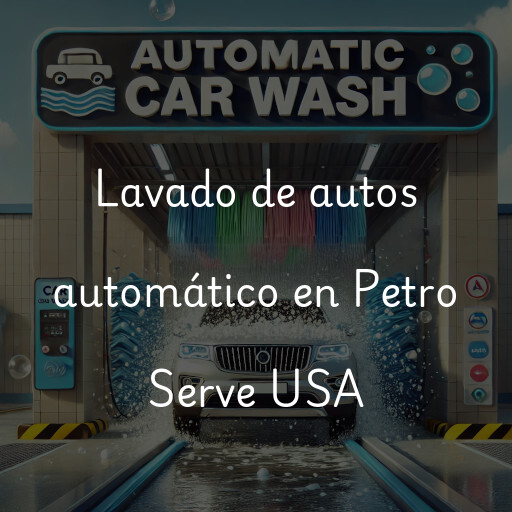 Lavado de autos en Petro Serve USA