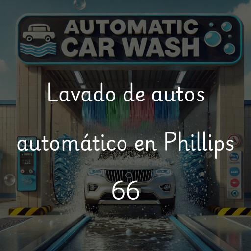 Lavado de autos en Phillips 66