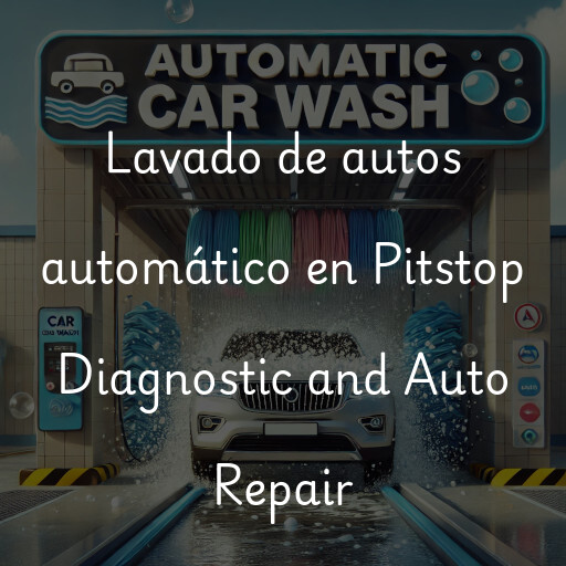 Lavado de autos en Pitstop Diagnostic and Auto Repair