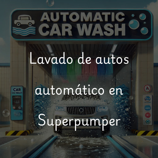 Lavado de autos en Superpumper