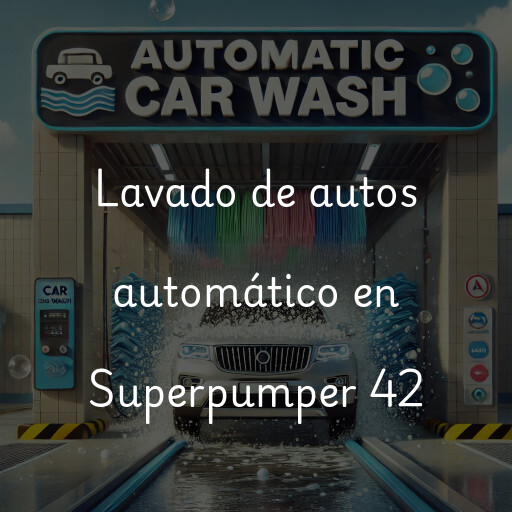 Lavado de autos en Superpumper 42