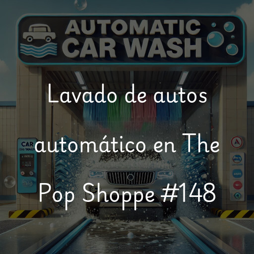 Lavado de autos en The Pop Shoppe #148