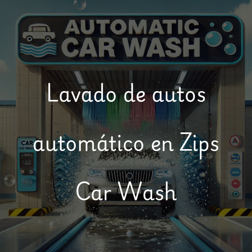 Lavado de autos en Zips Car Wash