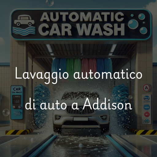 Lavaggio automatico di auto a Addison