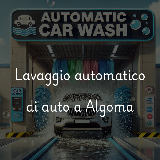 Lavaggio automatico di auto a Algoma